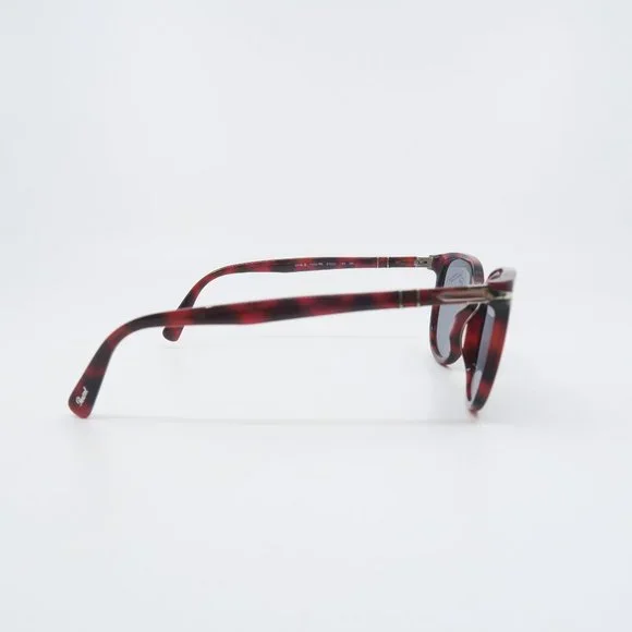 Persol 3226-S 1100/R5 51mm Red Tortoise-Gray Tempered Glass, New Sunglasses. - Picture 8 of 11